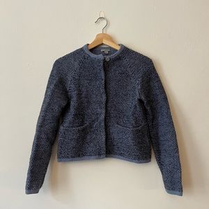 Wool COS Periwinkle Cardigan